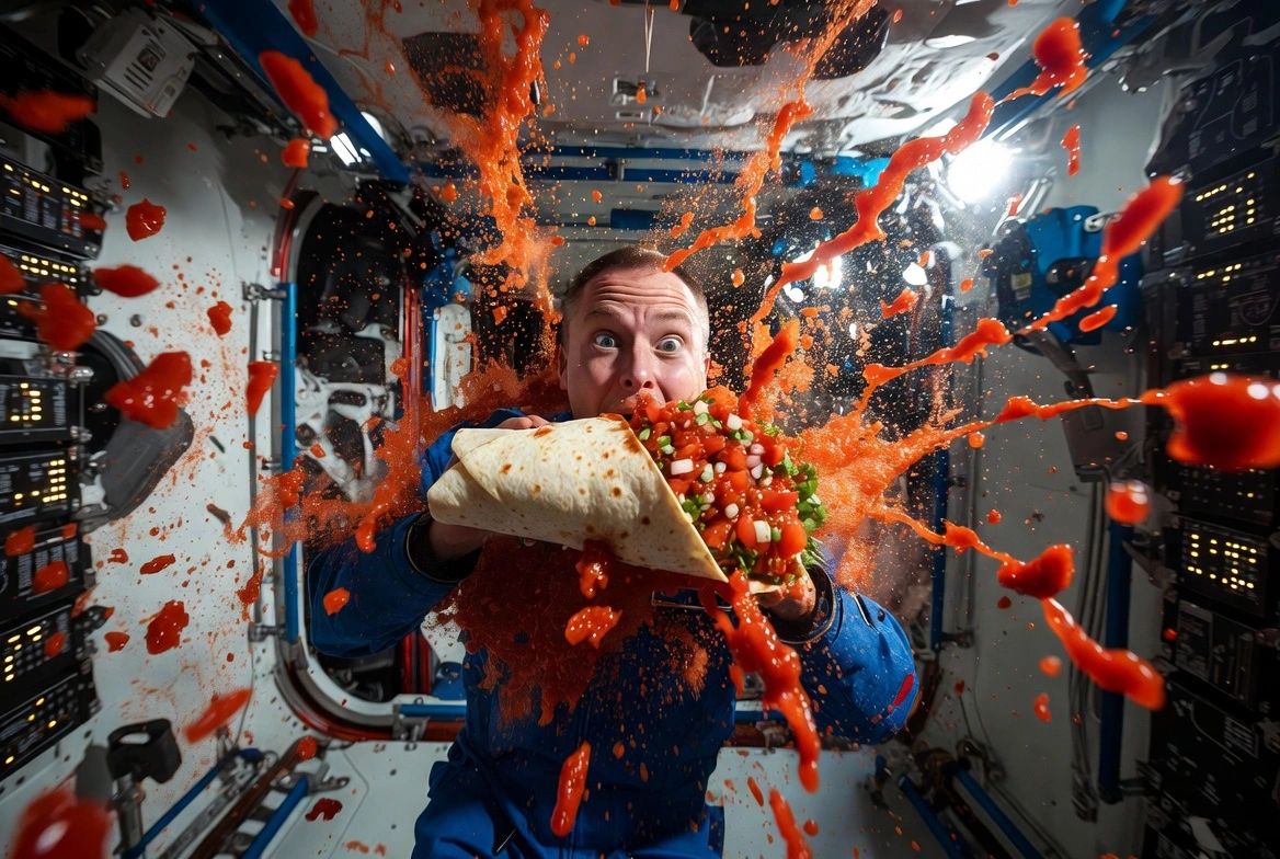 Great Moments in Space Food: The Great Space Burrito Incident